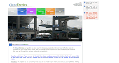 Desktop Screenshot of cleanentries.com
